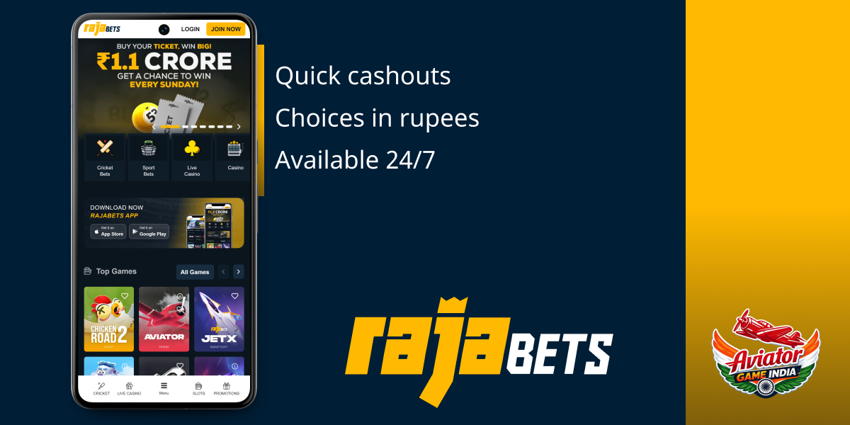 Rajabets - Indian Casino to play Aviator